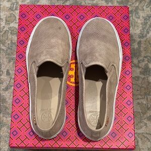 Tory Burch Women's Tan Slip-On Shoes